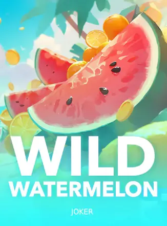 ปกเกม Wild Watermelon ในภาพปกหน้าแรก ปกเกมแตงโมผ่าซีกพื้นฟ้า