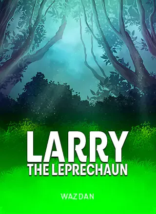 ปกเกม Larry the Leprechaun ปกเกมเลพริคอนในป่าสีเขียว